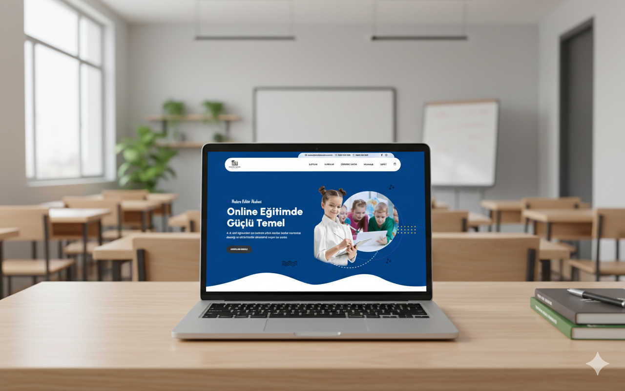 Modern Kültür Akademi web sitesi ekran görüntüsü